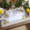 Threadmade Home Capri Lemon Placemat, Set of 4, Multicolor - 13"W x 19"L